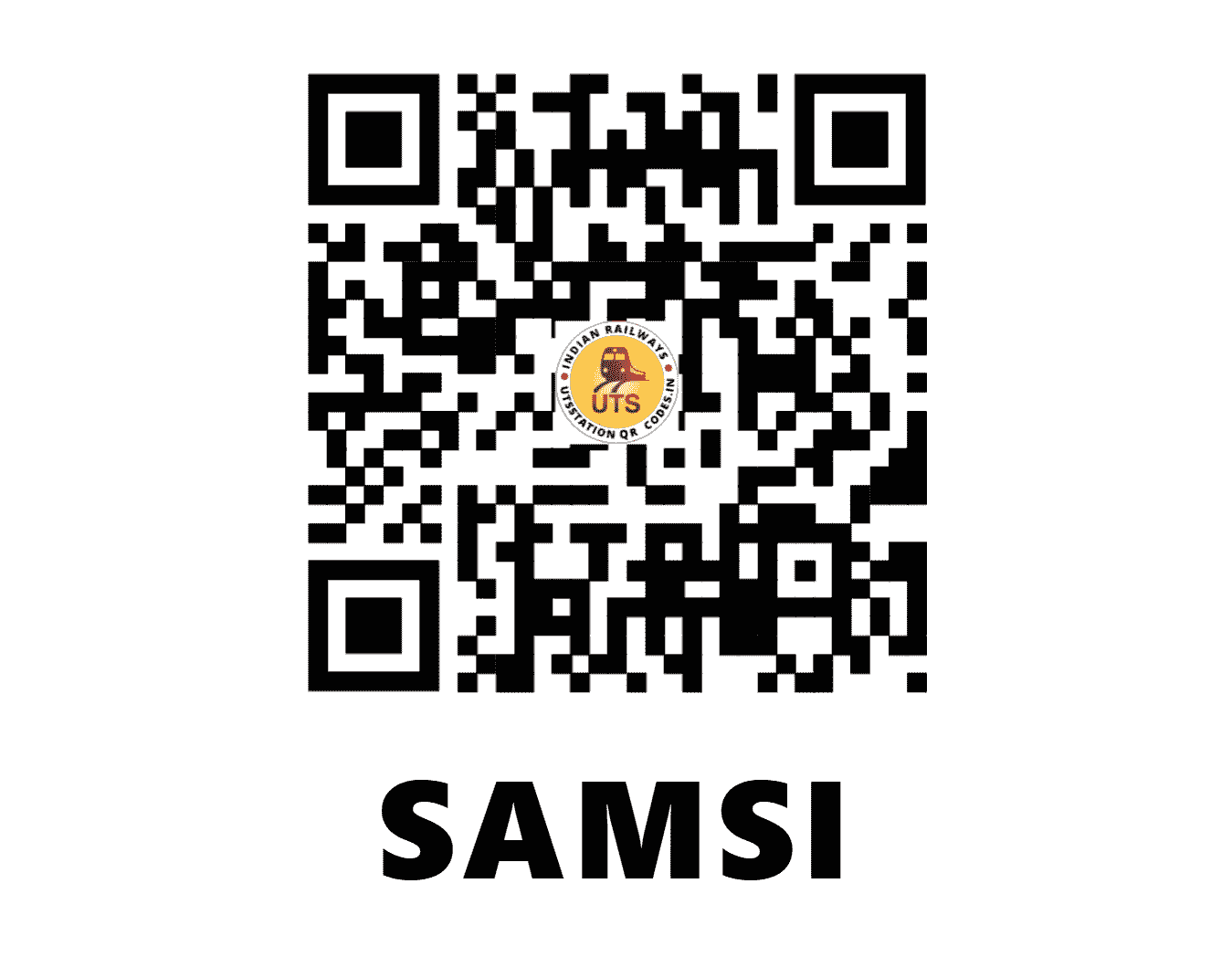 UTS QR Code for SAMSI - SM (NF - WEST BENGAL)